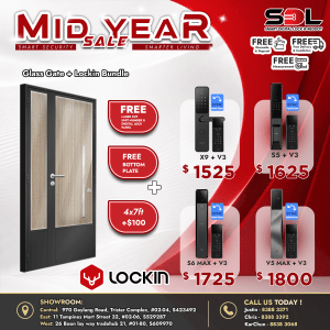 Gate (glass)+Lockin