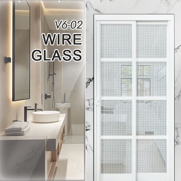 V6-02 WIRE GLASS