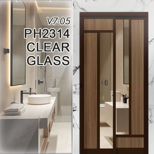 V7-05 PH2314 CLEAR GLASS